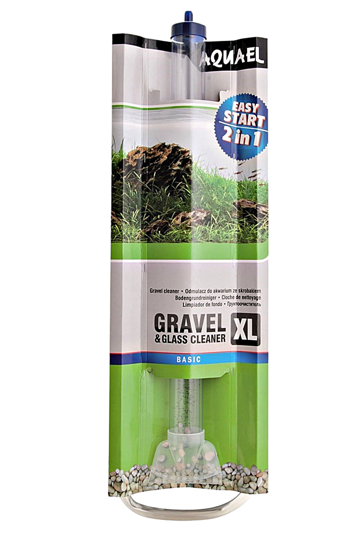 AQUAEL - Gravel & Glass Cleaner - XL
