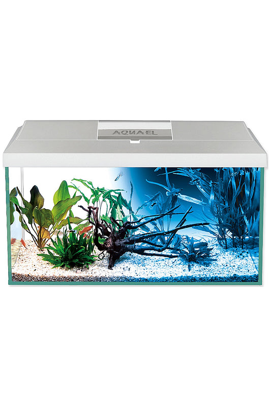 Aquarium-Set LEDDY D&amp;N 75 Weiß 105 Liter