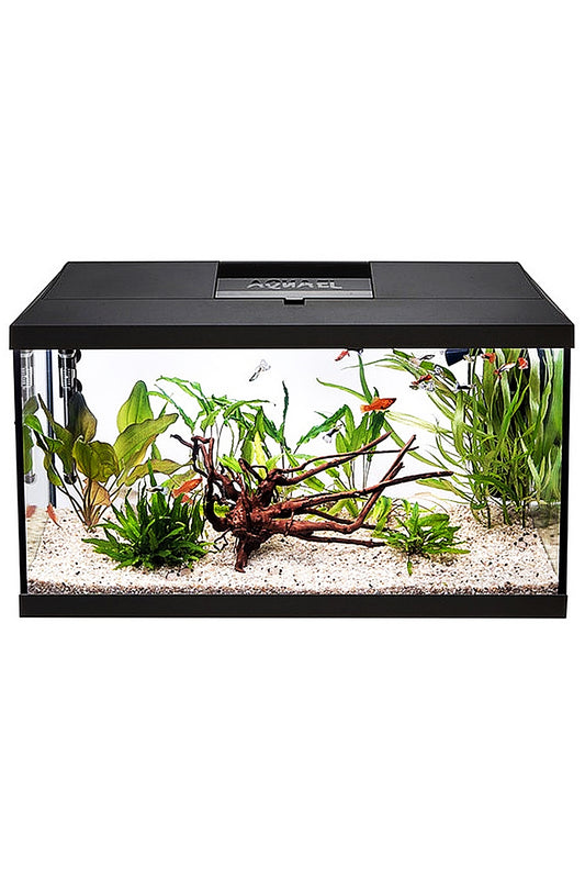 Aquarium-Set LEDDY D&amp;N 75 Schwarz 105 Liter