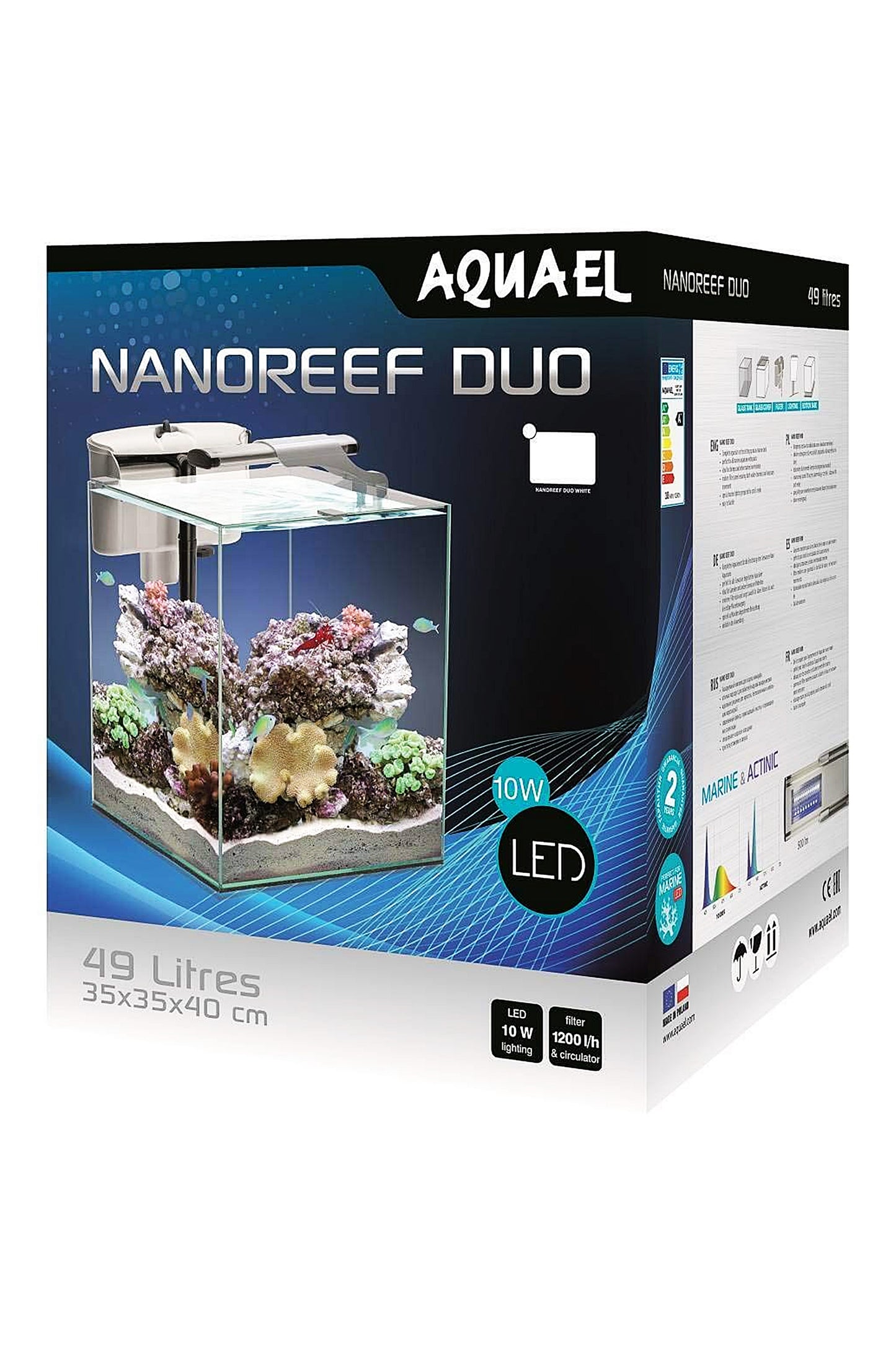 AQUAEL - Nano Reef Duo 35 von 49 Litern