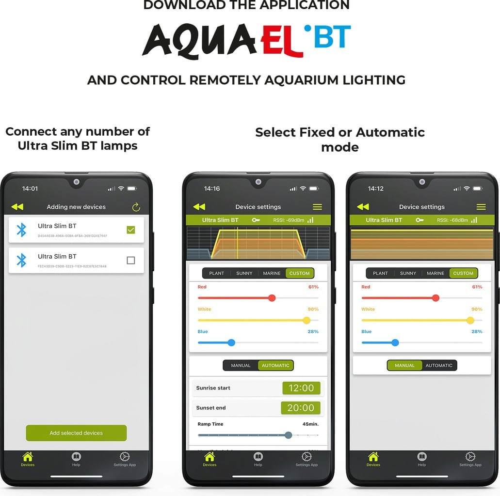 AQUAEL - Ultra Slim - Pantalla de 30 cm