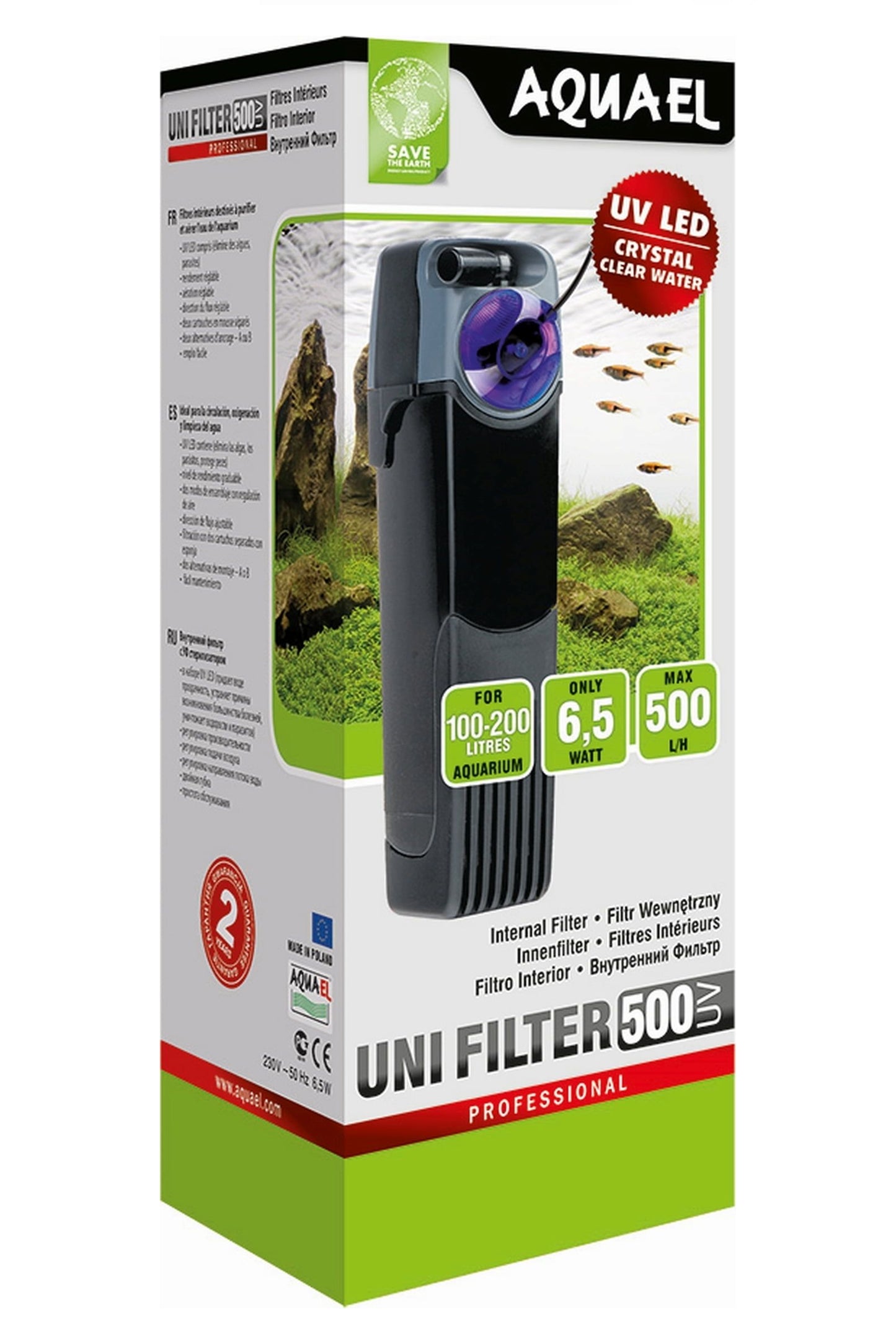 AQUAEL - Filtro Uni 500 UV