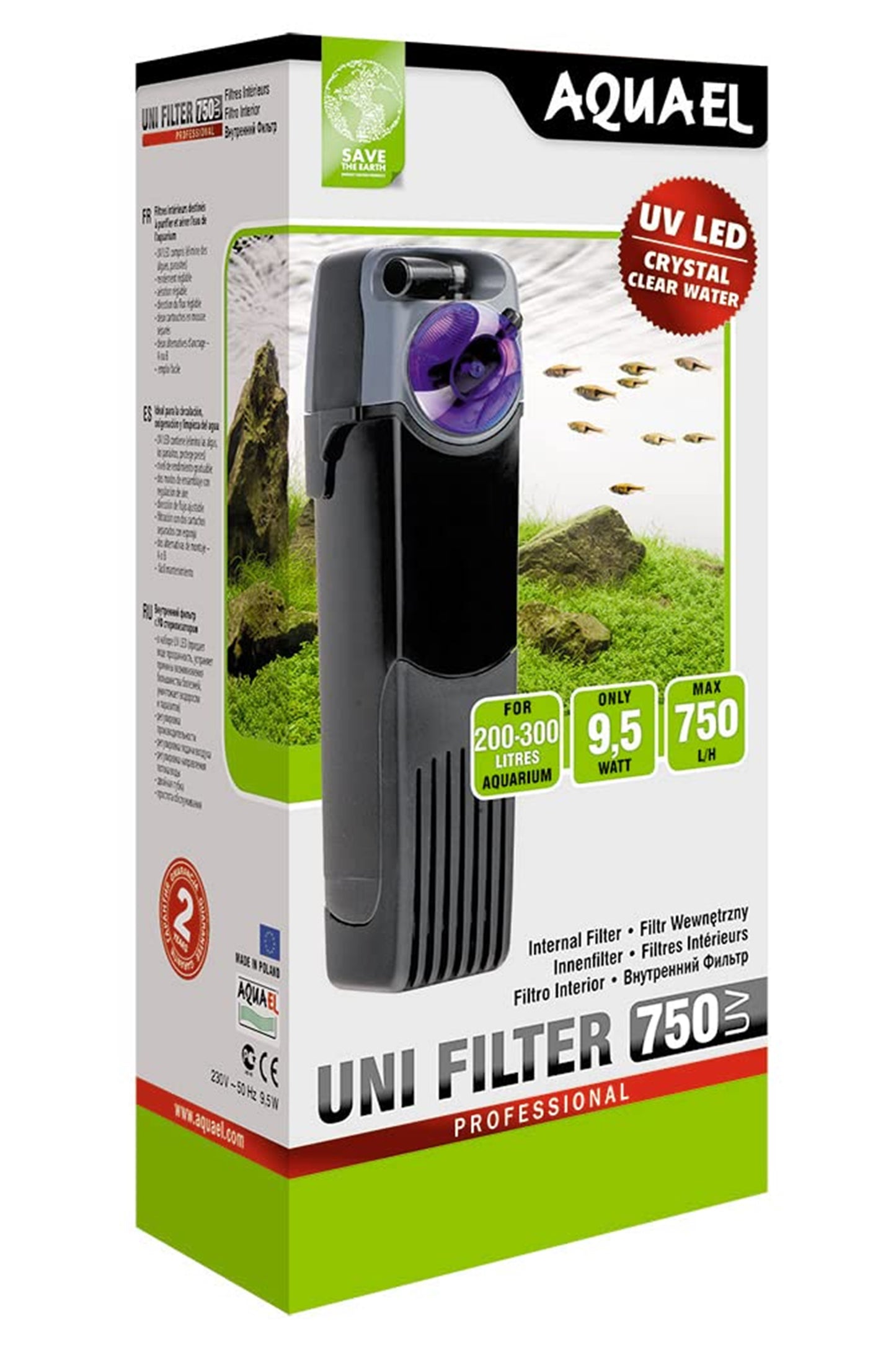 AQUAEL - Filtro Uni 750 UV