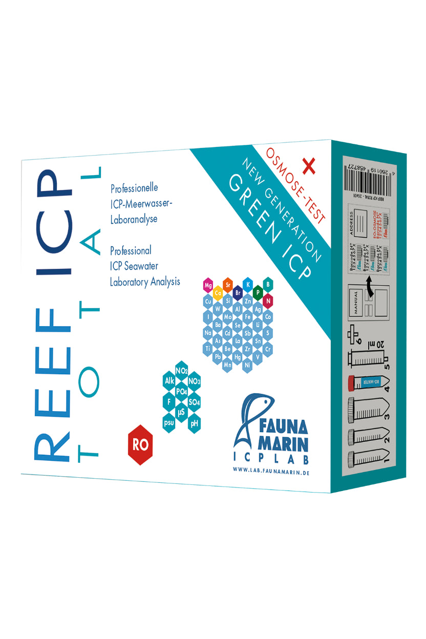 Fauna Marin - Reef ICP Test "Total" (3 Test)