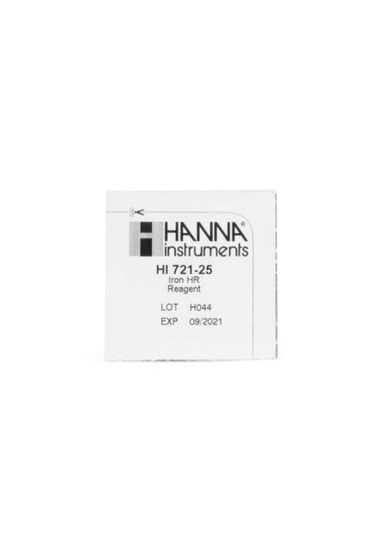 HANNA - Reactivo Hierro para Hi721 (25 Test)