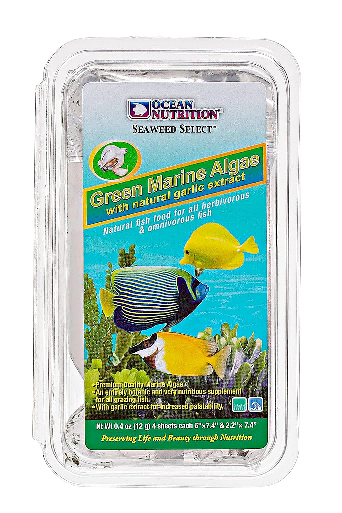 Ocean Nutrition - Algas Marinhas Liofilizadas 12 gr. (Algas Verdes)