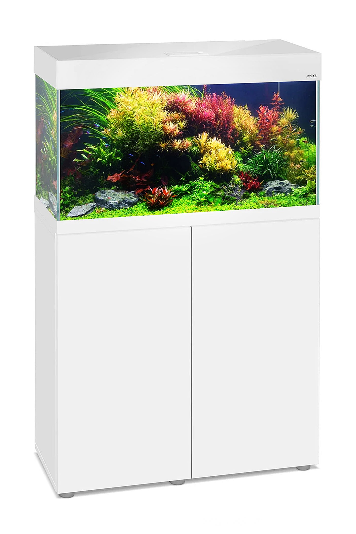 AQUAEL - Aquarium mit Optiset-Unterschrank 125 Liter - Weiß