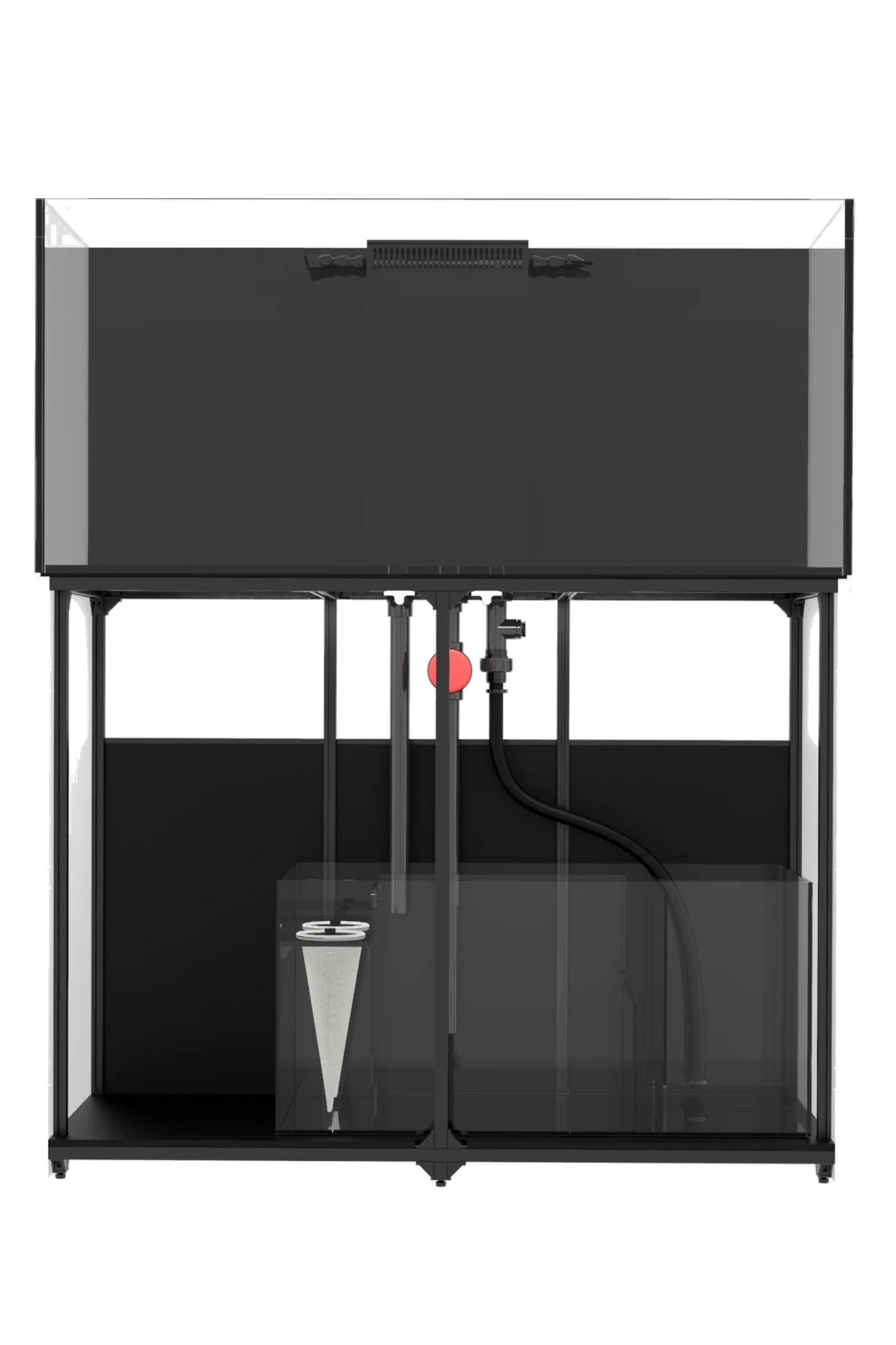 WATERBOX - MARINE-X 110.4 Aquarium mit schwarzem Tisch - 301 Liter