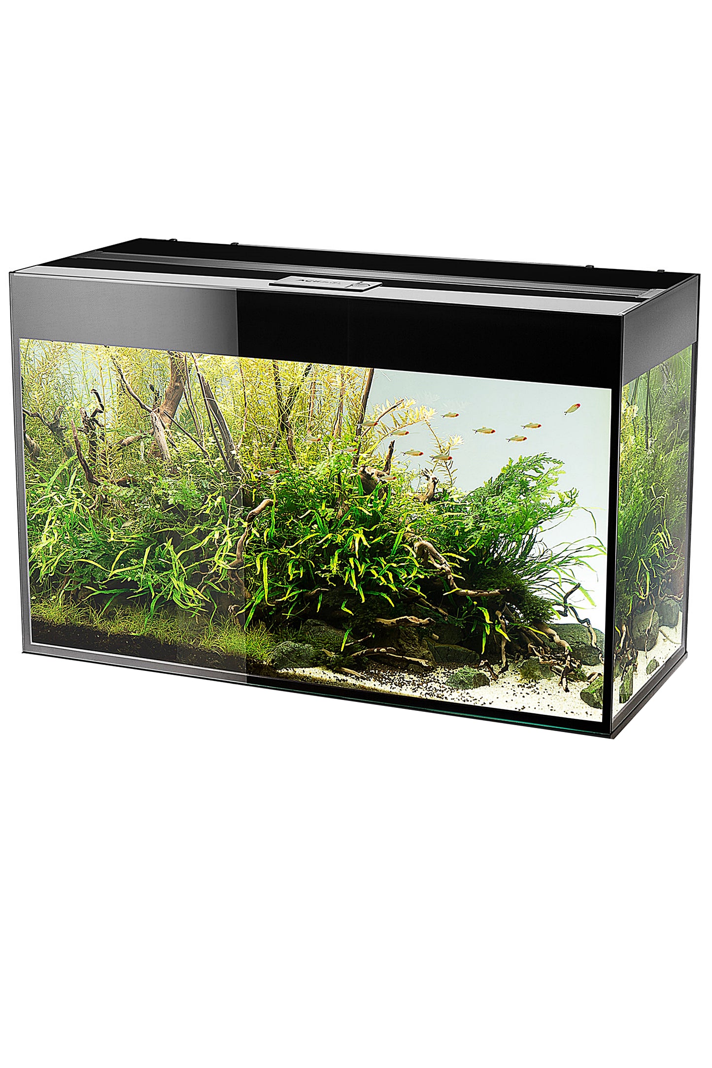 Acuario AQUAEL GLOSSY 80 BLACK de 125 litros