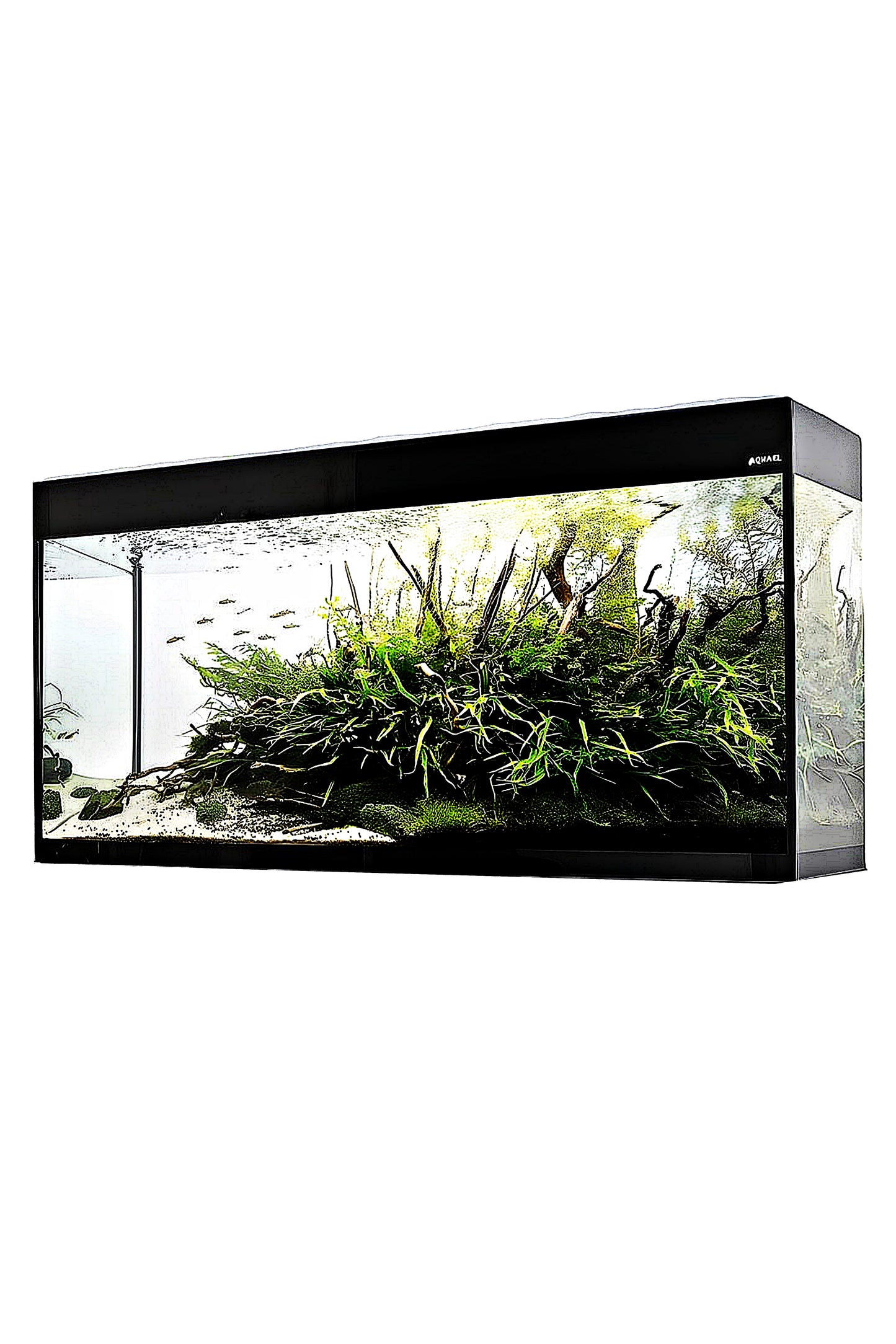 Acuario AQUAEL GLOSSY 150 BLACK de 405 litros