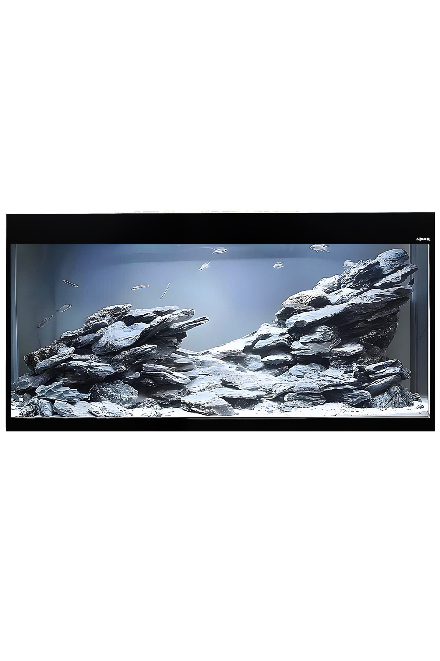 Acuario AQUAEL GLOSSY 150 BLACK de 405 litros