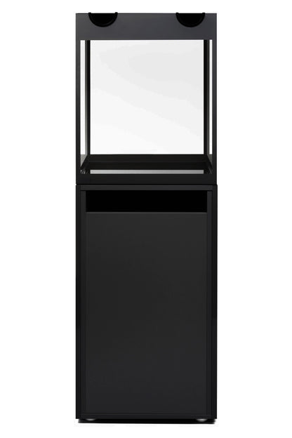 Acuario con mueble AQUAEL GLOSSY CUBE NEGRO de 135 litros