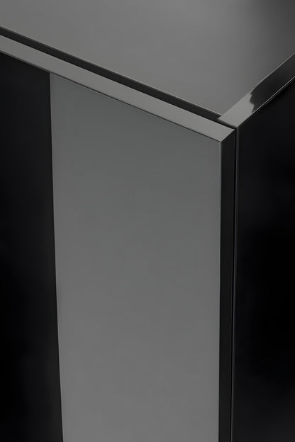 Acuario con mueble AQUAEL GLOSSY CUBE NEGRO de 135 litros