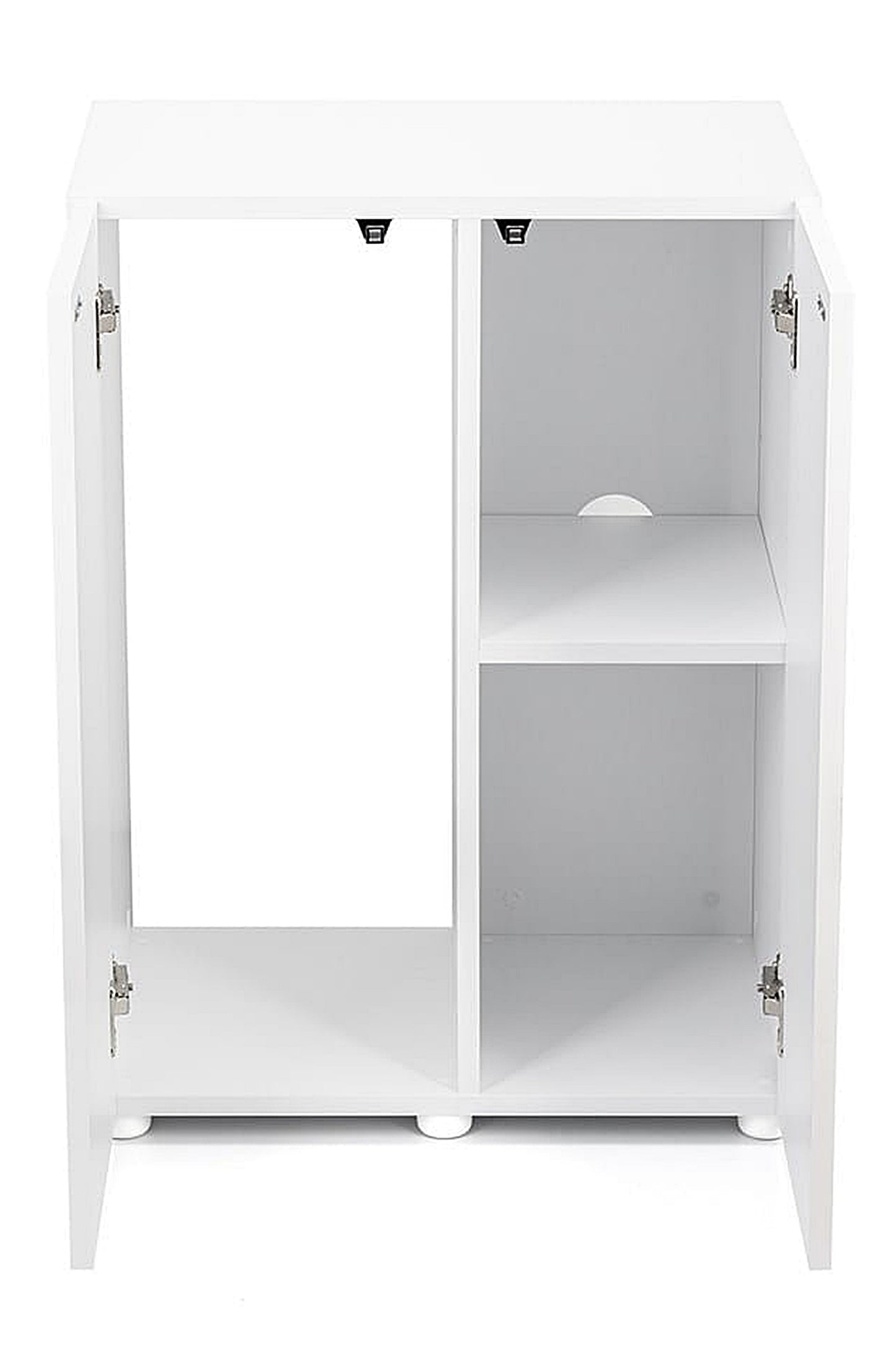 AQUAEL - Mesa para acuario OPTISET 130 litros en Blanco