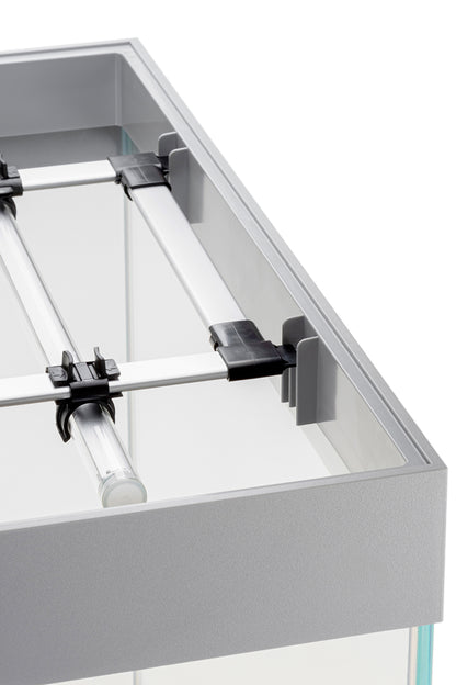 AQUAEL - Acuario OPTISET 130 litros en Gris