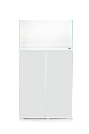 Opti Tank 60 de 54 litros - Urna de cristal óptico con mueble Blanco
