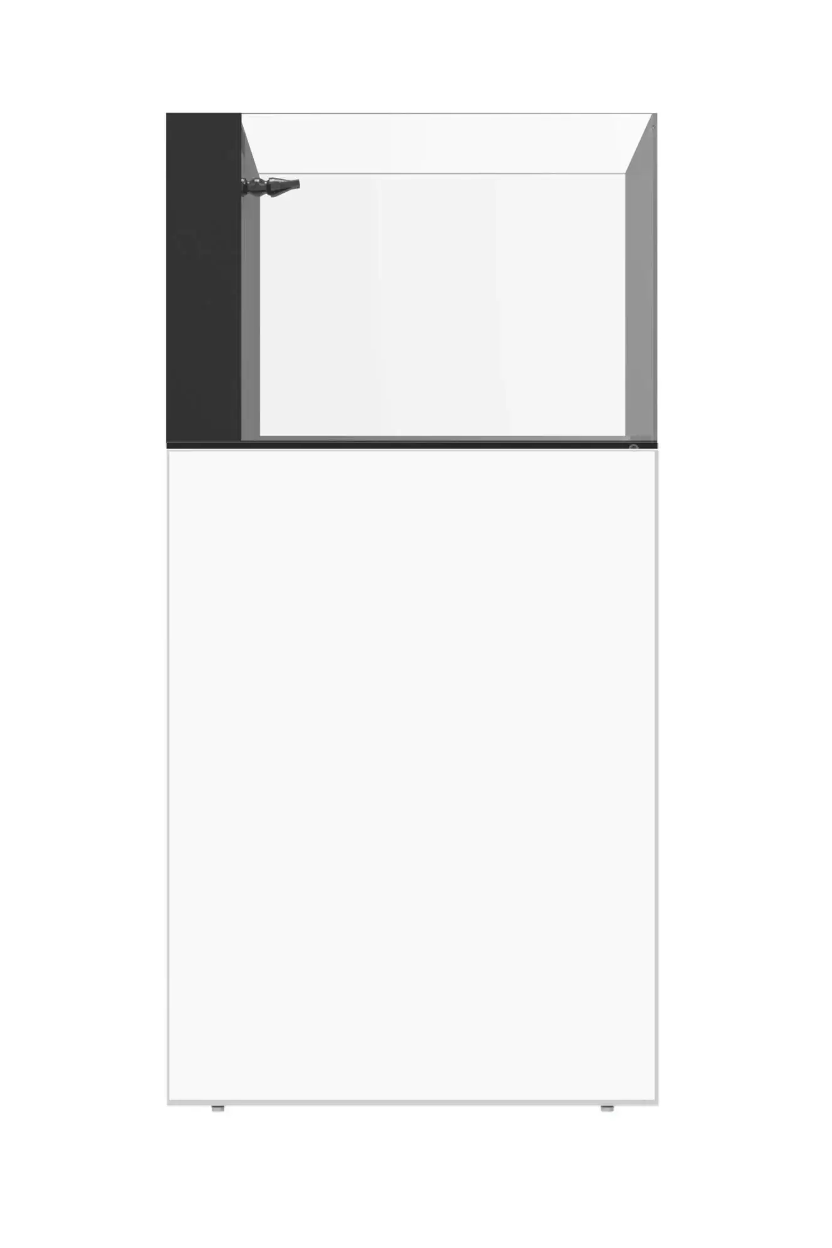 WATERBOX - Nuevo Acuario AIO 25 PENINSULA con mueble Blanco de 90 litros