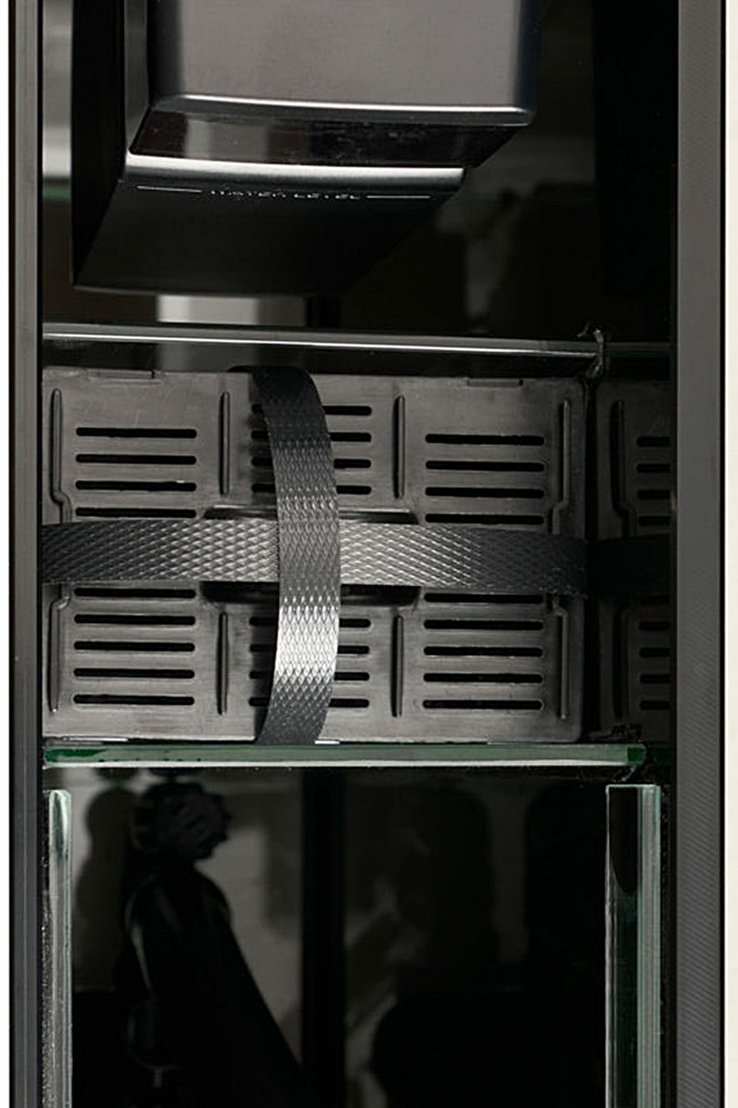 Acuario GLOSSY MARINE 60 de 170 litros con mueble negro