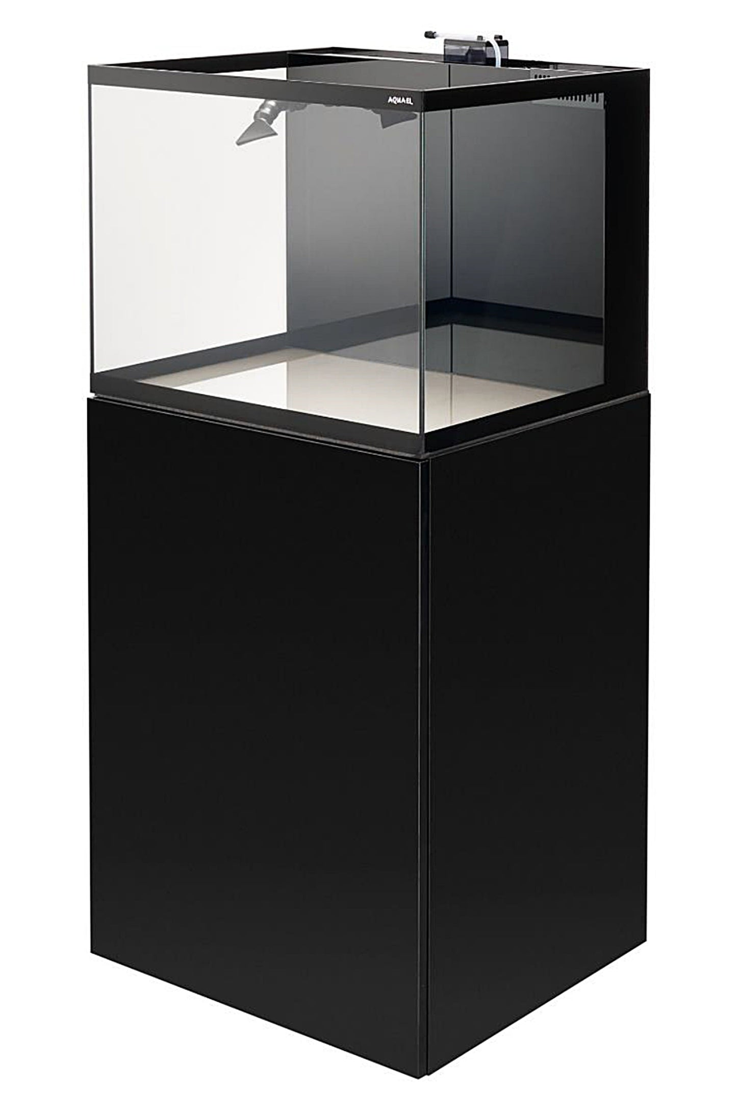 Acuario GLOSSY MARINE 60 de 170 litros con mueble negro