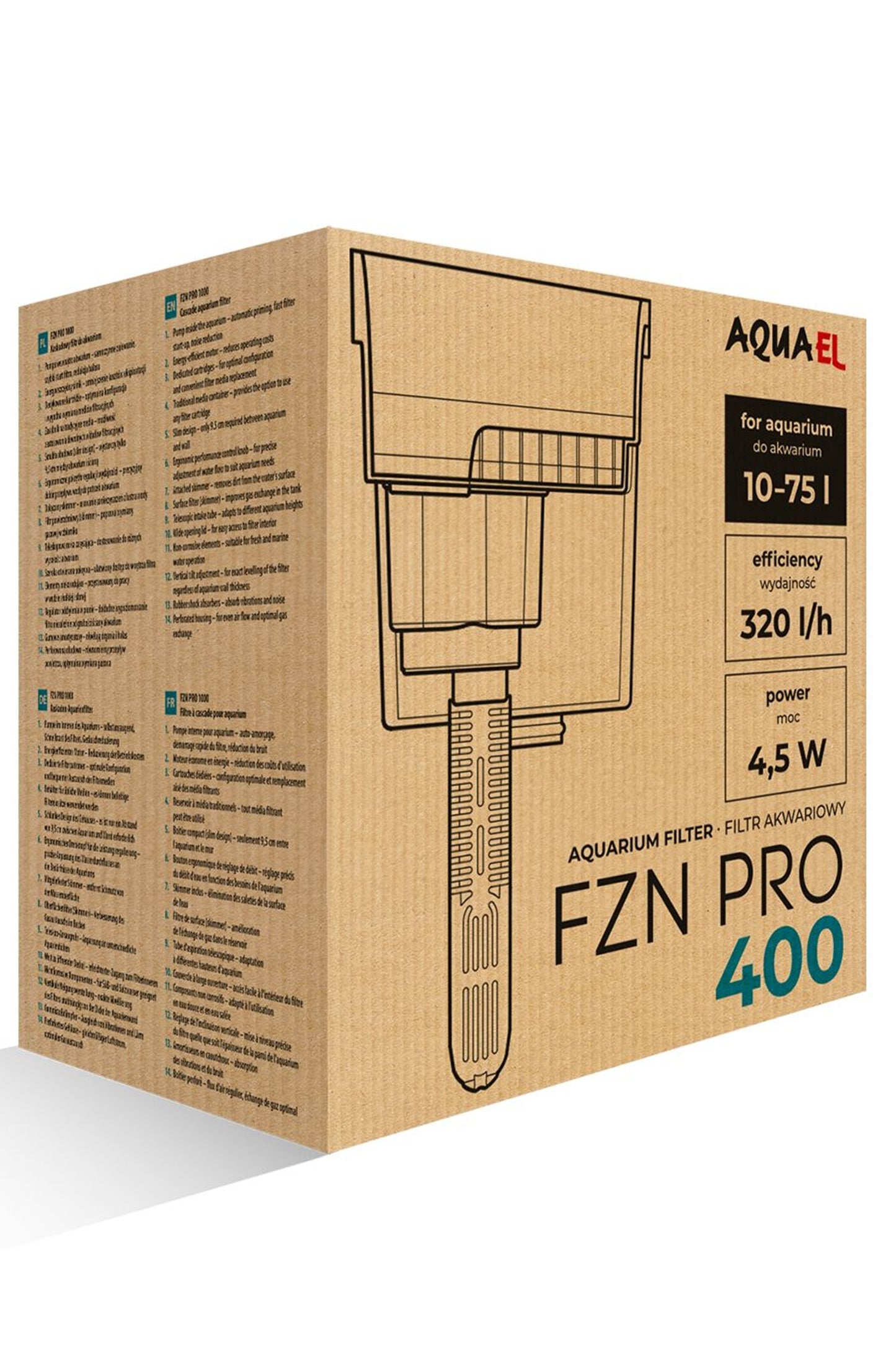 Filtro cascada AQUAEL FZN PRO 400