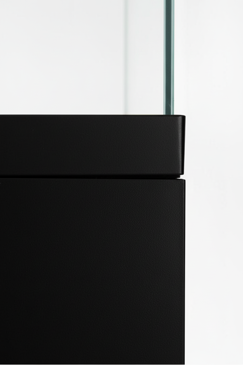 Acuario Optiset 240 litros con mueble Negro