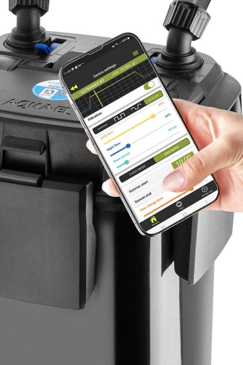 Nuevo AQUAEL - ULTRAMAX BT - Filtro externo con Bluetooth