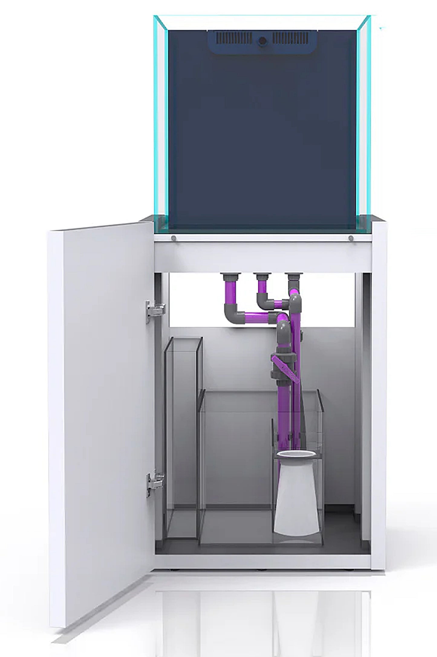 Acuario Marino Nyos OPUS® G2 200 PRO-Line Blanco de 166 litros