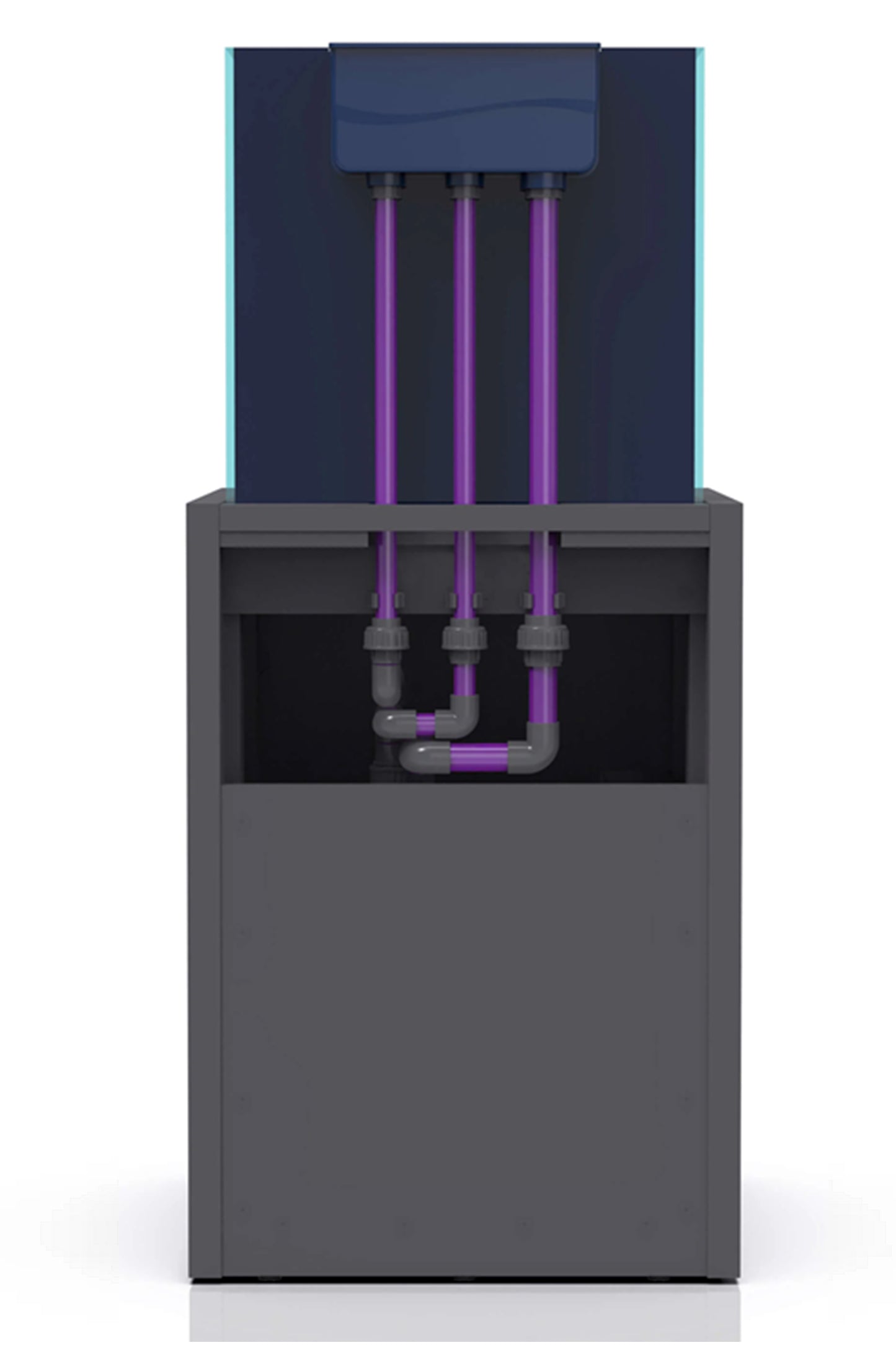 Acuario Marino Nyos OPUS® G2 200 PRO-Line Gris de 166 litros