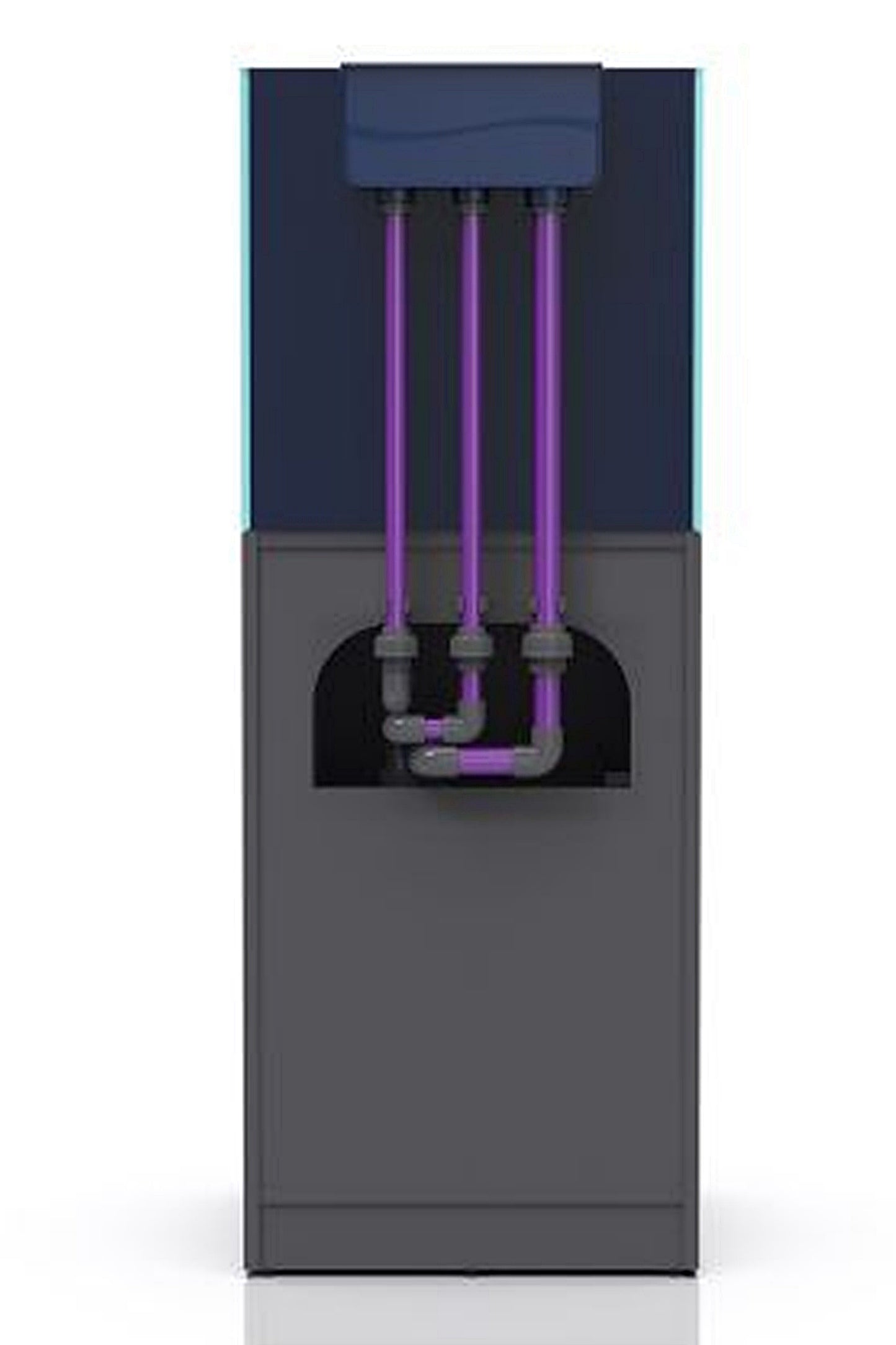 Acuario Marino Nyos OPUS® G2 200 SLIM-Line Gris de 166 litros