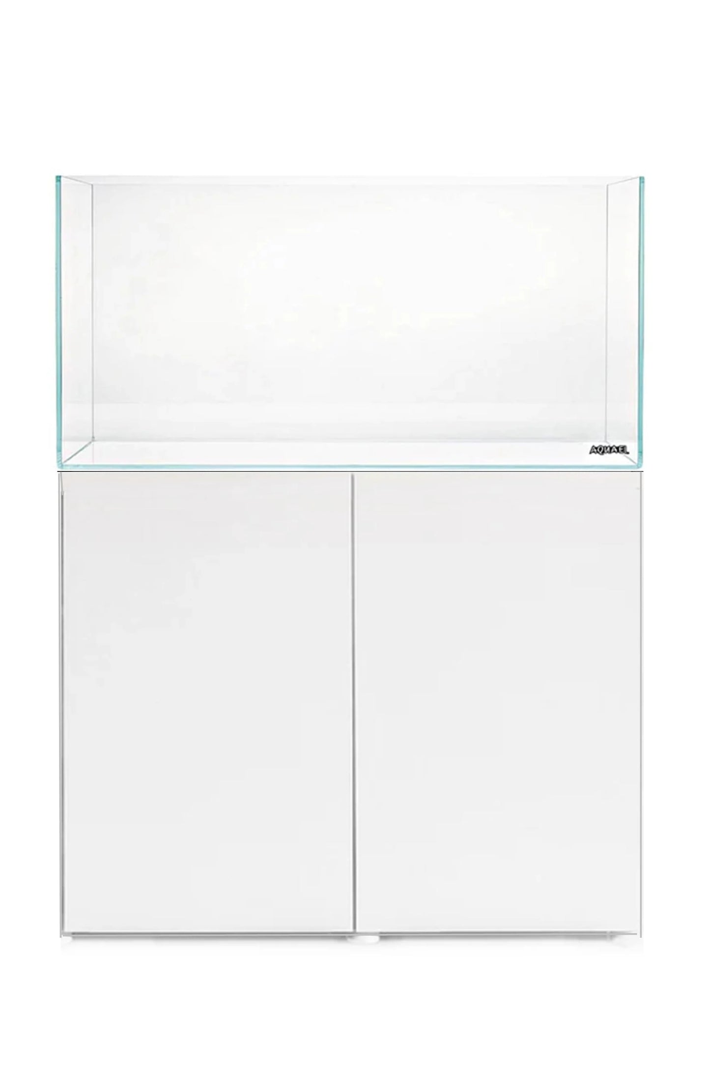 Opti Tank 100 de 200 litros - Urna de cristal óptico con mueble Blanco