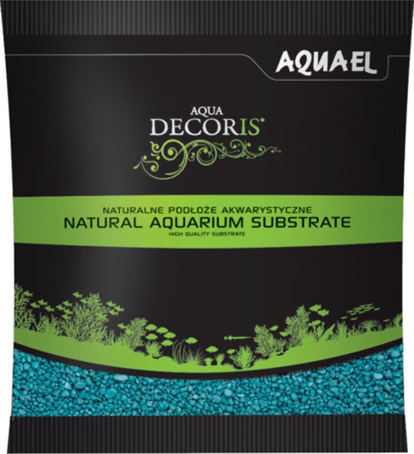 AQUAEL - Aqua Decoris Quartzo Colorido Turquesa (1 kg.)