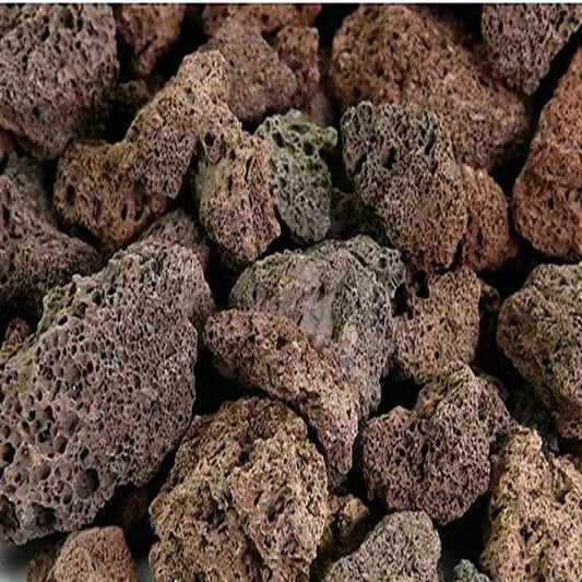 BONSAQUA - Red Lava Rock 1 kg. (15-30 Cm.)