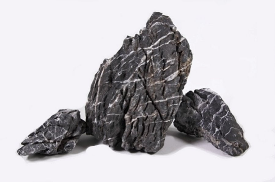 BONSAQUA - Seiryu Rock Preto 1kg. (15-25 cm.)