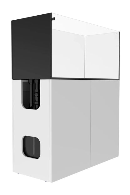 WATERBOX - Acuario PENINSULA de 300 litros con mueble Blanco