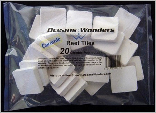 OceanWonders - Coral Frag Tiles 20 U.