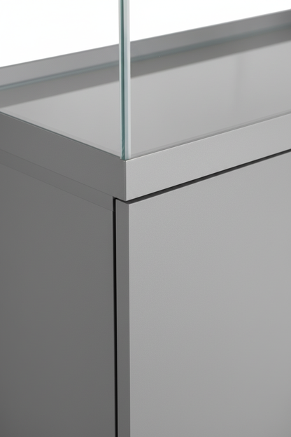 Acuario Optiset 125 litros con mueble Gris