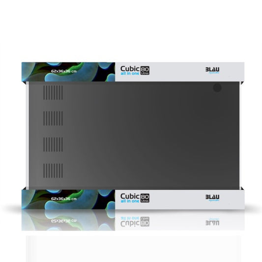 Acuario SET All in One 80 Fresh Water Blanco