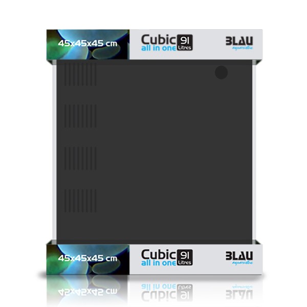 Acuario SET All in One 91 Fresh Water Negro