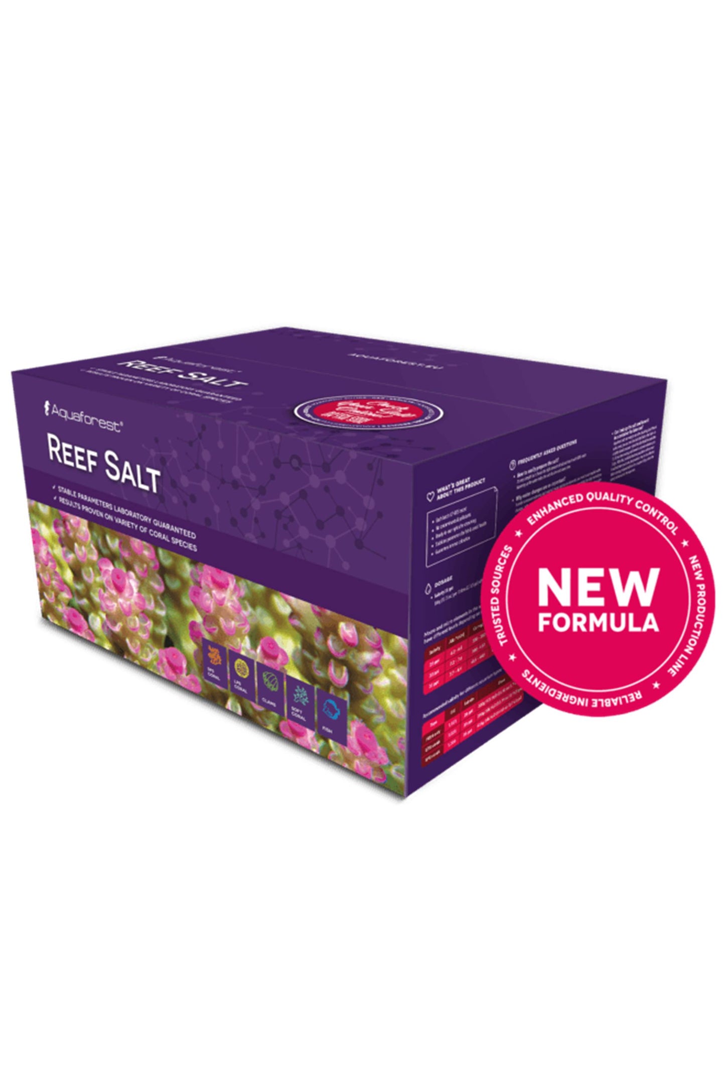 Aquaforest - Reef Salt Box Caja Carton de 25 kg.