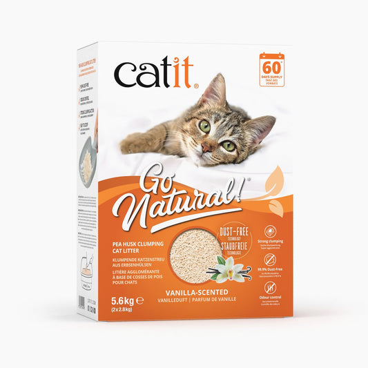 Catit Go Natural! Arena Guisantes de Vainilla 5,6kg