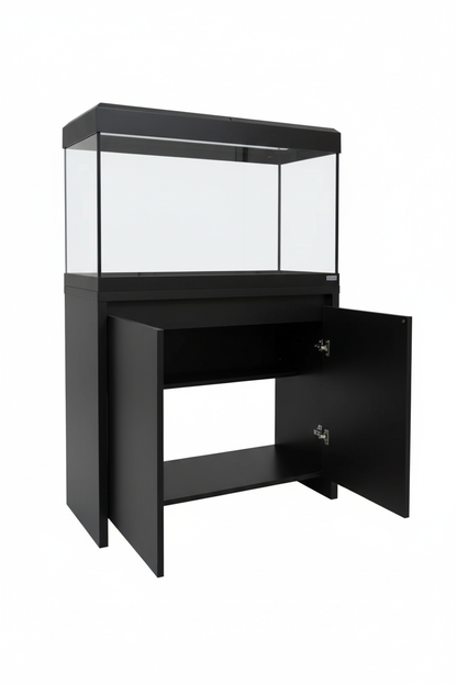 Acuario Roma 125 litros con mueble Negro