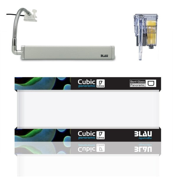 Acuario KIT Cubic Panoramic 17 Shallow