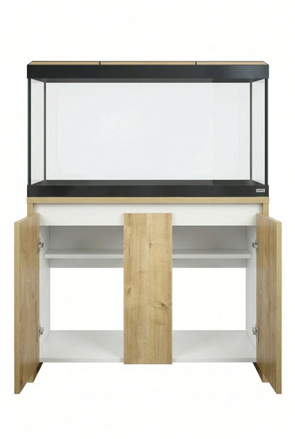 Acuario Roma 200 litros con mueble Roble