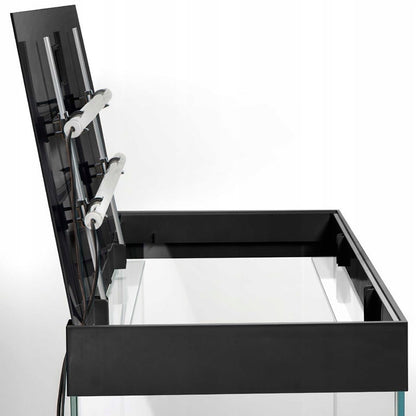 Acuario Optiset 200 litros con mueble Negro