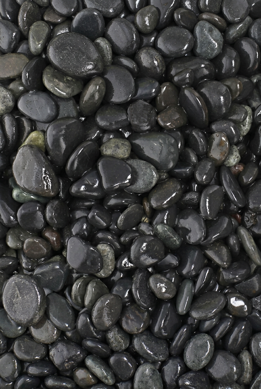 Hobby Dupla - 80784 Dgn Black Pebbles 8-16mm. 5kg