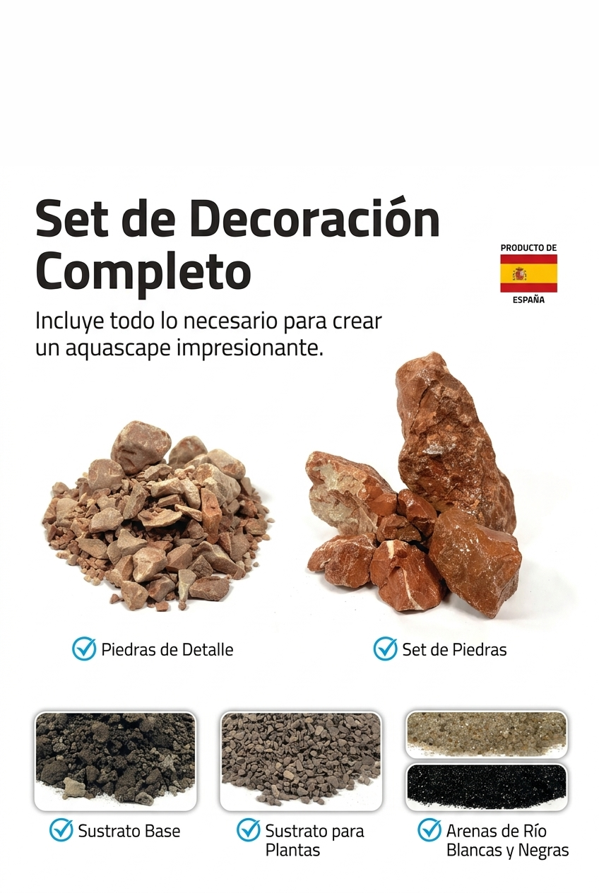 Fluval - Aquascaper Kit Mega - Red Rock