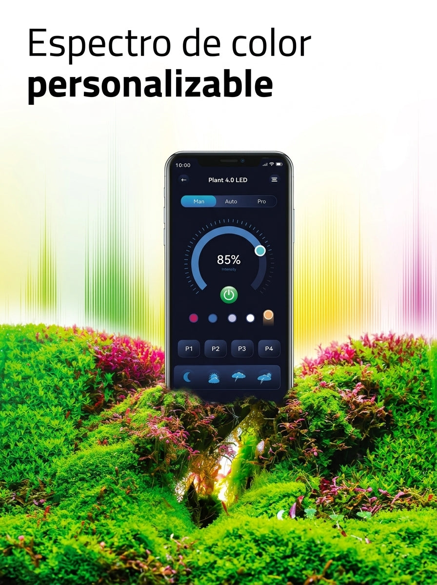 Fluval - Iluminación LED Plant PRO 4.0 de 90W (88,2-124,4 cm)