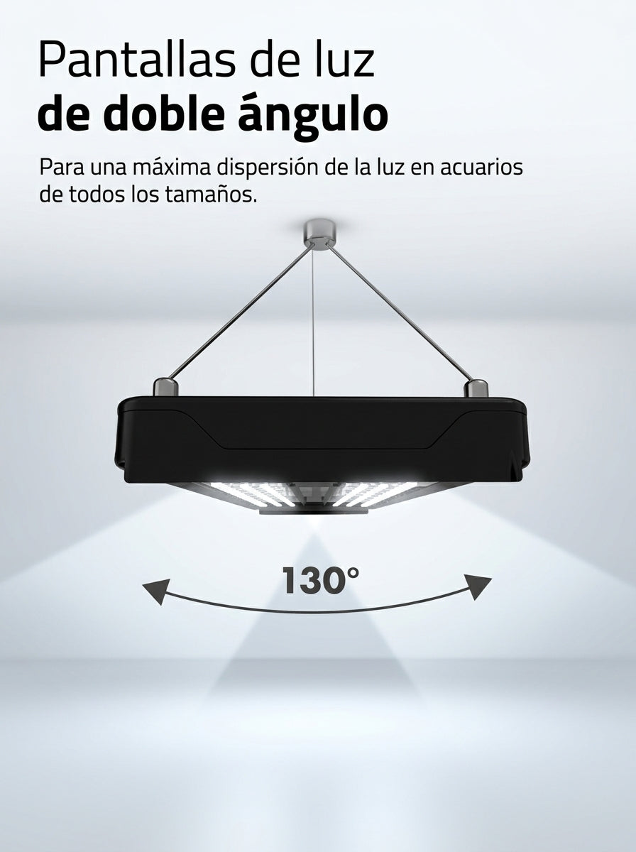 Fluval - Iluminación LED Plant PRO 4.0 de 90W (88,2-124,4 cm)