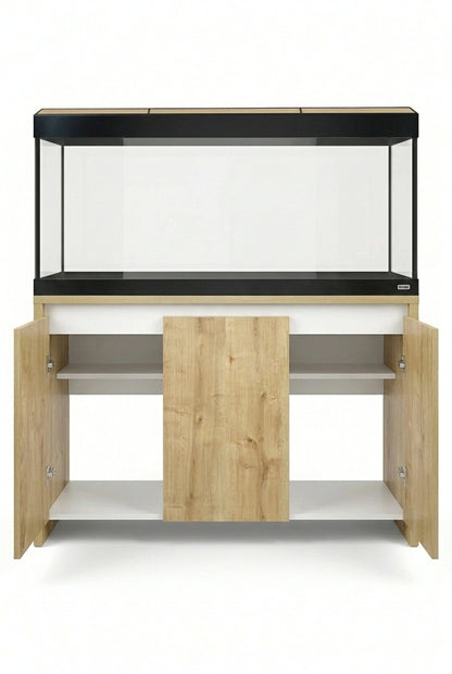 Acuario Roma 240 litros con mueble Roble