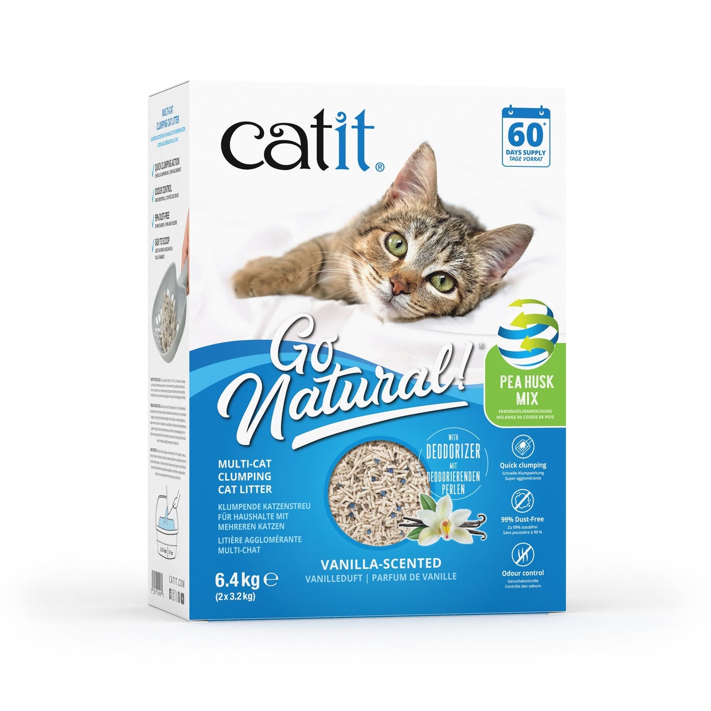 Catit Go Natural! Arena MIX Vainilla 6,4kg
